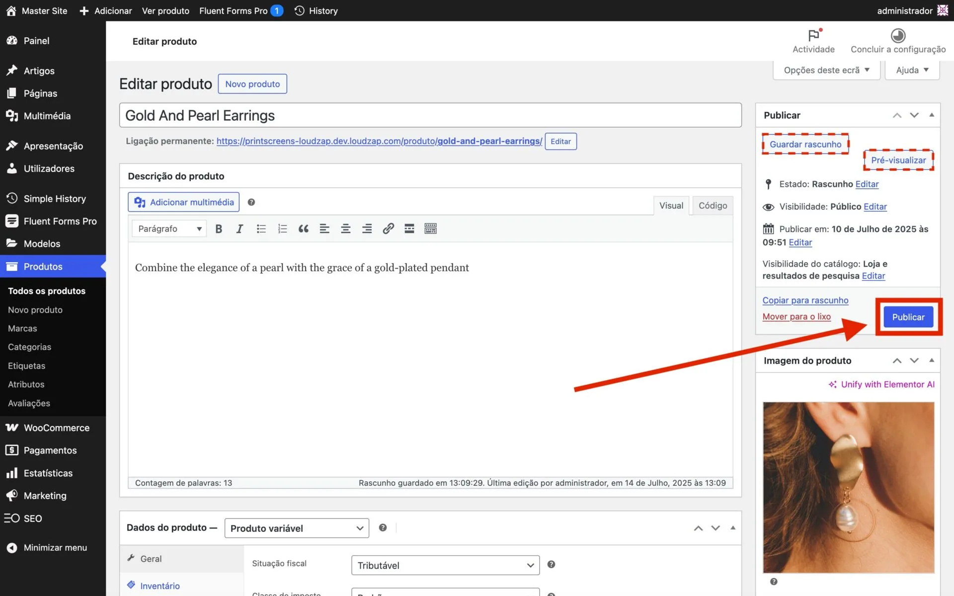 Como acrescentar produto